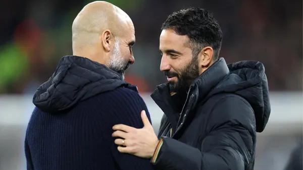 Pep Guardiola, Ruben Amorim Photo: UEFA Champions League
