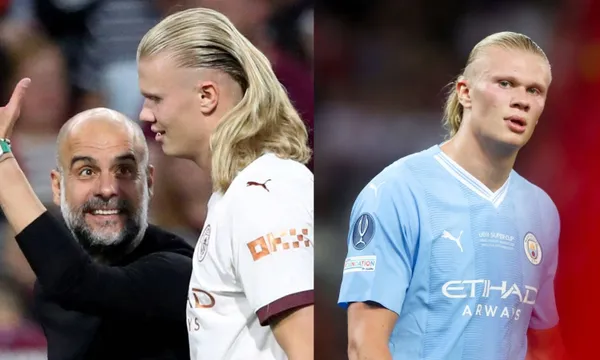 Pep Guardiola's gesture with Haaland that surprises everyone