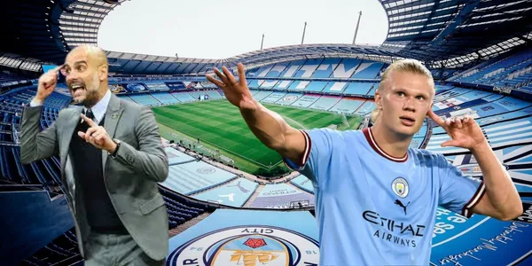 Pep Guardiola's low blow to Haaland that paralyzed the Community Shield