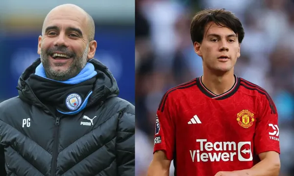 Pep Guardiola's response to Pellistri's comment