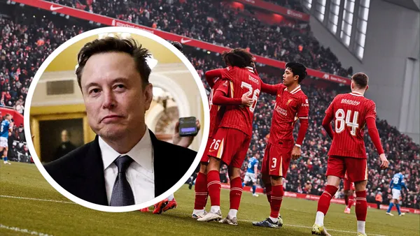 Photo: Musk and Liverpool social networks.