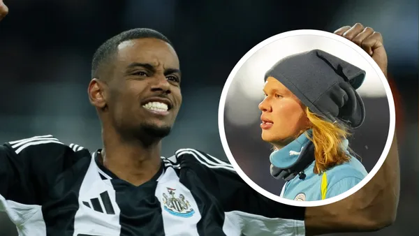 Photo: Newcastle and Haaland social networks.