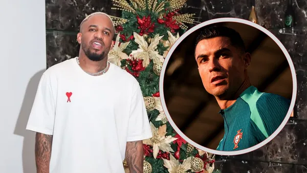 Photo: social networks of Farfán and Cristiano Ronaldo.