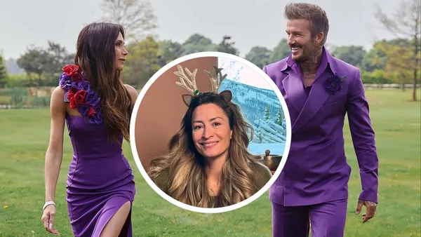 Photo: social networks of Rebecca Loos and Victoria Beckham.