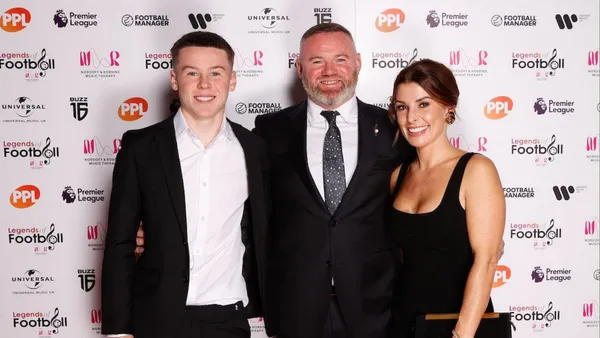 Photo: Wayne Rooney's social networks.