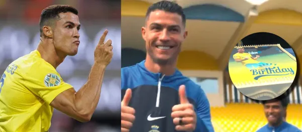 (PHOTOS) This is how Cristiano Ronaldo celebrated his 39th birthday