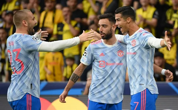 Portuguese Cristiano Ronaldo scored the 1-0 goal for Manchester United vs. Young Boys in the framework of date 1 of the group stage of the Champions League in Switzerland.