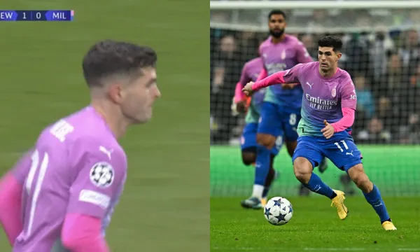 Pulisic scored the tying goal to keep Milan alive