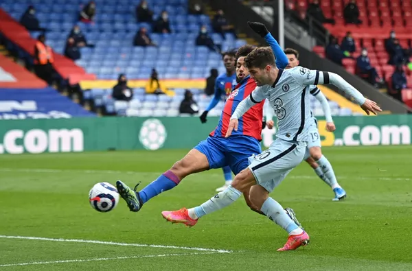 Pulisic was the top figure in Chelsea's 4-1 away win against Crystal Palace