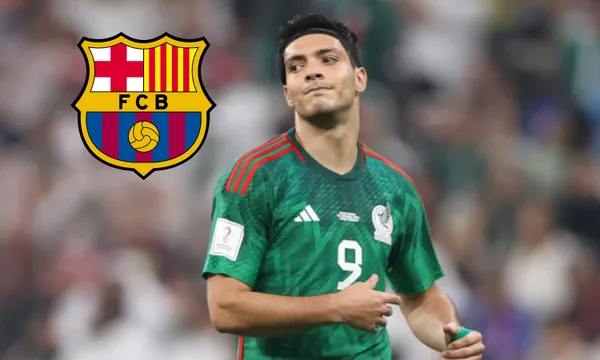 Raul Jimenez for Barcelona. According to TUDN's report, the one who would leave Barcelona to make way for the Mexican