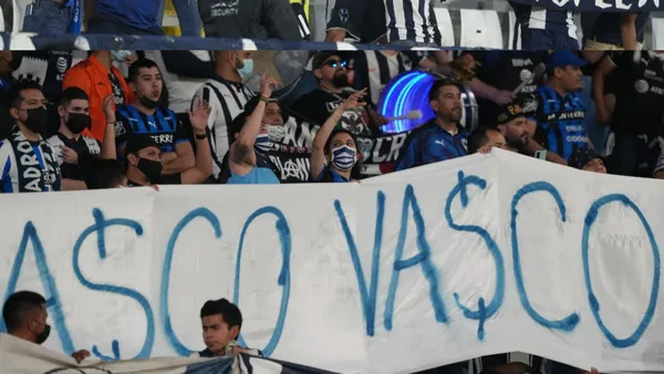 Rayados fans expressed their dissatisfaction with their team's defeat against Al-Ahly.