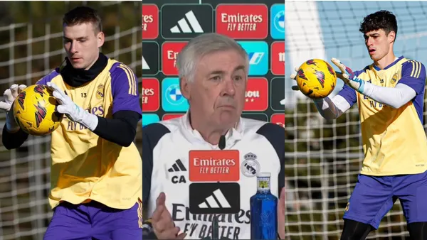 Real Madrid and Carlo Ancelotti are unsure about Kepa and Lunin for the rest of the season.