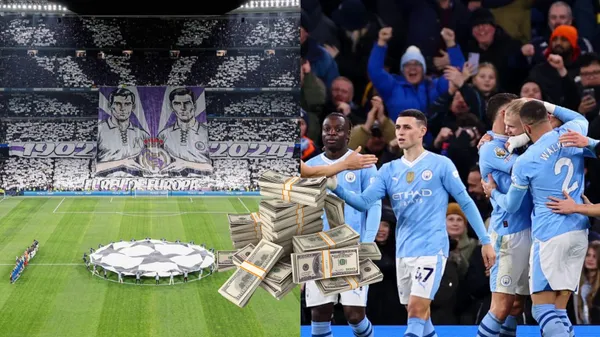 Real Madrid will host Manchester City in the 1st leg of the quarterfinals of the Champions League.