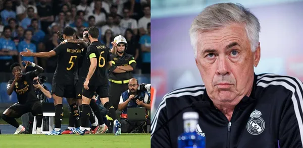 Real Madrid won, however, Carlo Ancelotti was fuming after that penalty given to Napoli.