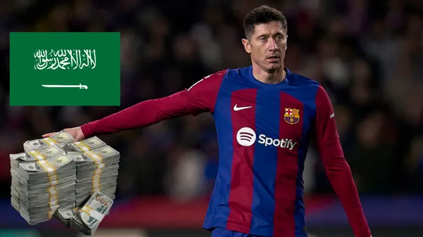 Robert Lewandowski has a great offer from Saudi Arabian clubs.