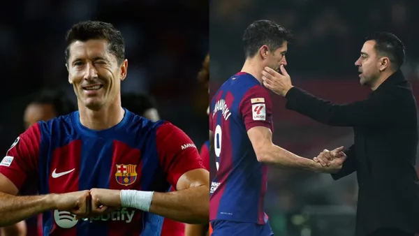 Robert Lewandowski talks about Xavi and his future with FC Barcelona.