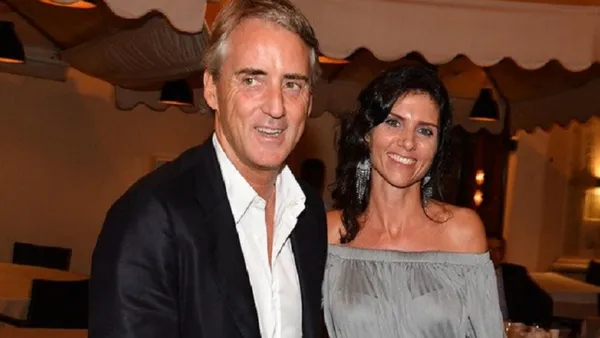 Roberto Mancini is the coach of the Italian national soccer team, but he is also a father and husband and has the support of Silvia Fortini. But who is she?