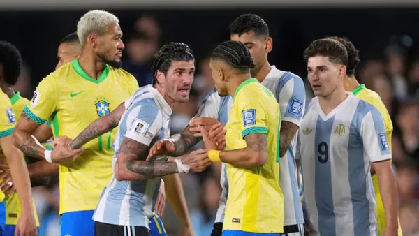 Rodrigo De Paul and Raphina