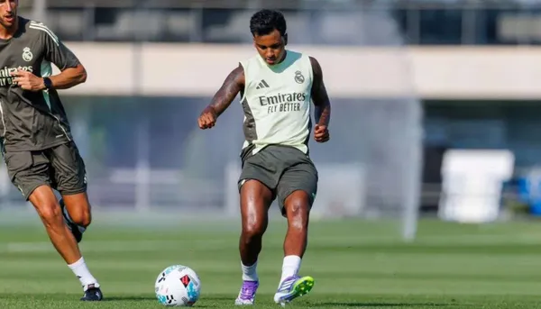 Rodrygo Goes. Photo. Lider en deportes