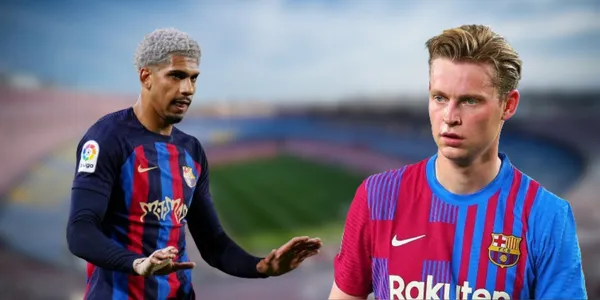 Ronald Araujo and Frenkie de Jong