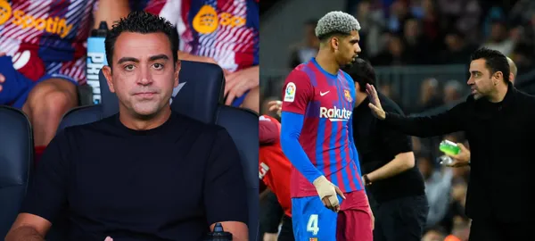 Ronald Araujo's words after knowing that Xavi is leaving Barcelona