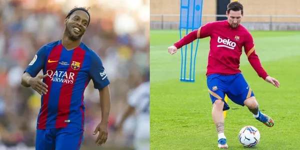 Ronaldinho said he was better than Messi but this footballer won the party and now he doesn't have a job