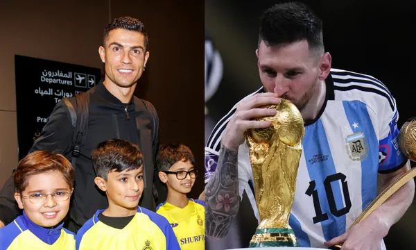 Ronaldo has landed in Arabia and the surprising news he receives about Lionel Messi