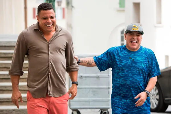 Ronaldo Nazario confessed that Diego Maradona gave him one of the most important things he had in his life and that Maradona got angry for trying to reject him.