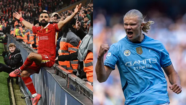 Salah vs Haaland | Photos: @lfc and @mancity