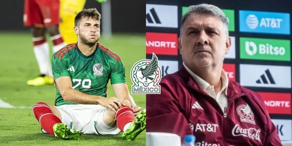 Santiago Giménez could not stand any more hypocrisy from Gerardo Martino and made a gesture against the coach