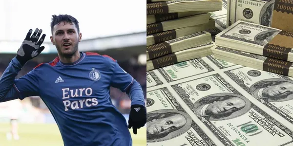 Santiago Giménez has had a great performance in his first season with Feyenoord