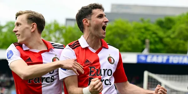 Santiago Giménez has scored 22 goals in his first season with Feyenoord