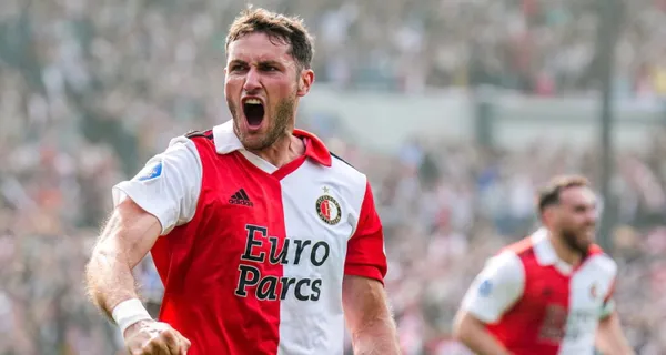 Santiago Giménez scored 23 goals in the season and won the Dutch league championship with Feyenoord