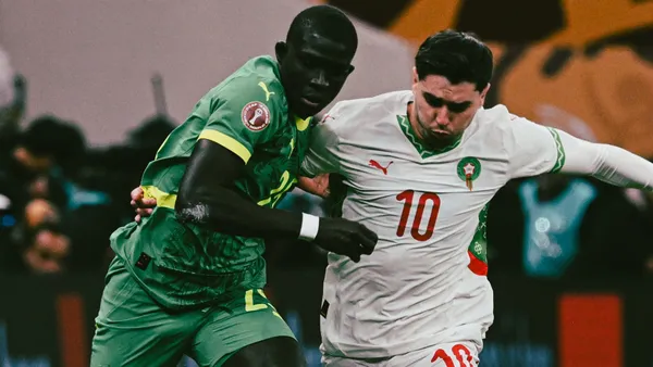 Senegal vs Morocco in the AFCON final - X @CAF_Online