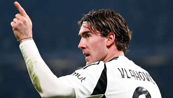 Serbian striker puts Juventus ahead in Coppa Italia clash with great goal