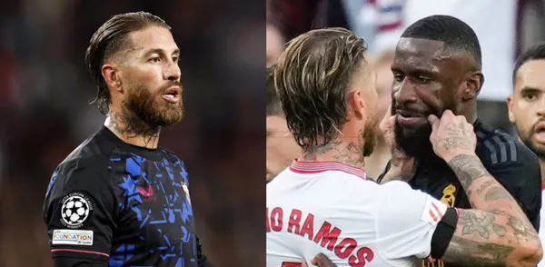 Sergio Ramos did not have a good return home against Real Madrid.