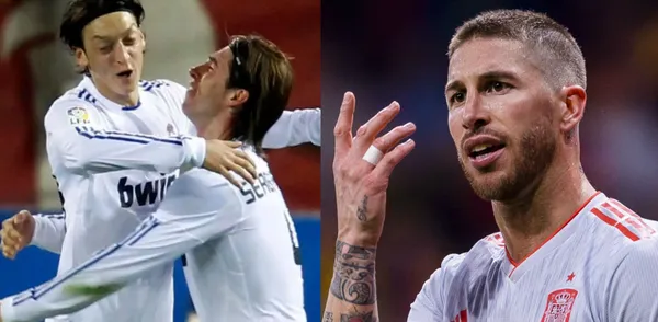 Sergio Ramos was a very close friend with Mesut Ozil.
