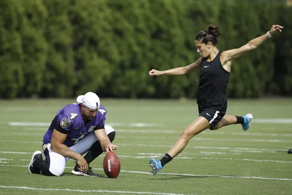 Several NFL teams contacted the player of the United States national team to hire her