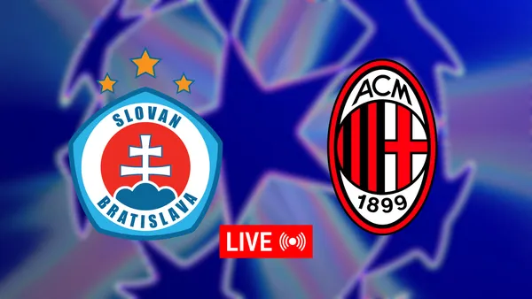 ŠK Slovan Bratislava vs AC Milan Photo: UEFA, Escudoteca