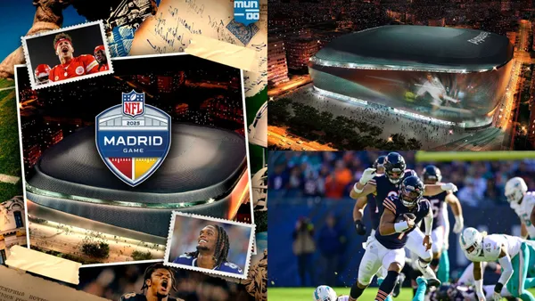 Spain will host their first NFL game in 2025 at the Santiago Bernabeu.