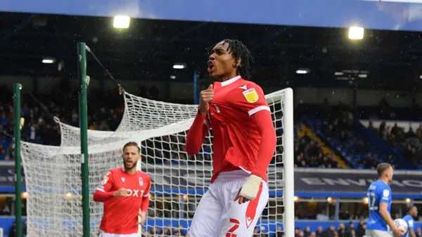 The 21-year-old is currently playing on a loan with Forest.