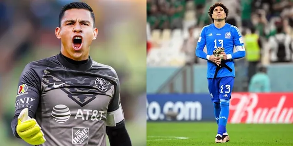 The América goalkeeper makes you forget the work at Guillermo Ochoa's club