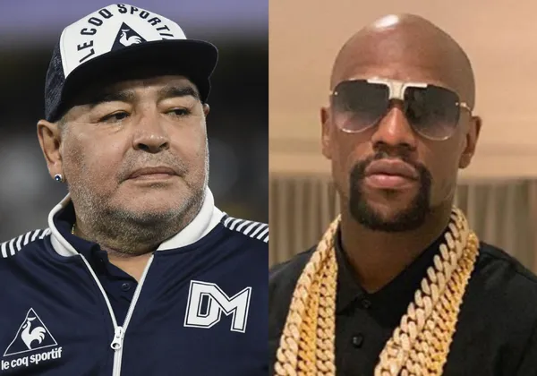 The American boxer and the soccer legend had an unexpected fight for this reason.