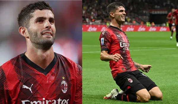 The American player scored for AC Milan against a great rival like Lazio