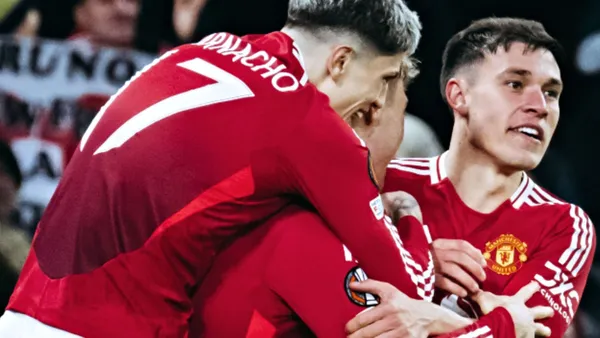 The Argentine Alejandro Garnacho continues to demonstrate his quality on the pitch