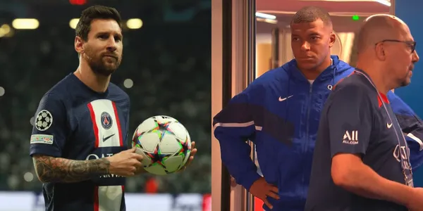 The Argentine already scored in the Champions League after an individual play by the French striker