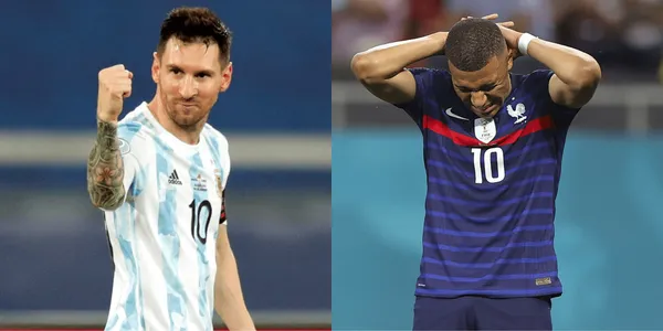 The Argentine, at 35 years of age, gave a new lesson to the French striker