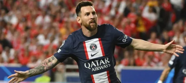 The Argentine did not finish the match against Benfica