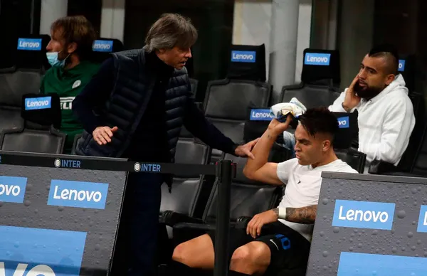 The Argentine forward and the coach of the Milanese club "solved" a problem between them