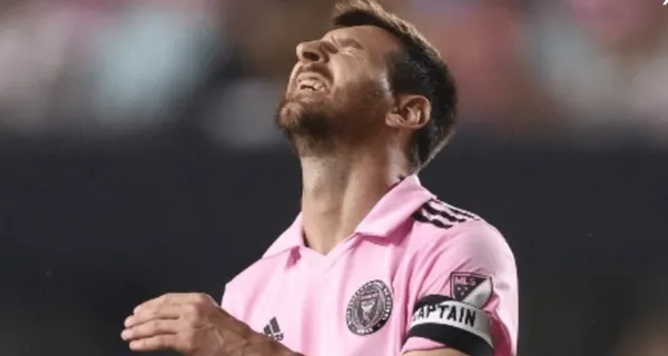 The Argentine played several minutes in the new defeat of Inter Miami, which was eliminated from the MLS.